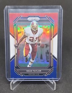Sean Taylor Red White Blue Prizm 2022 Panini Prizm￼ #300 WASHINGTON