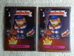 2022 Topps Chrome Garbage Pail Kids Base GORY RORY GIL GRILL CARD #190 A B. GPK