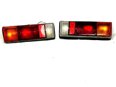 73 - 78 Fiat 124 Sport Coupe Spider Convertible Pair of Taillamp Tail Light OEM - Image 1 of 4