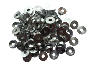Kart 100 x M6 x 18mm CSK Countersunk Washer Brand New SILVER Kart Parts UK - Picture 1 of 1