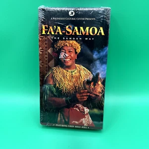 1997 Hawaii's Polynesian FA'A Samoa - The Samoan Way - VHS Tape New SEALED VTG - Picture 1 of 3
