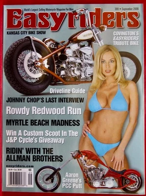 Easyriders Magazine #399 September 2006 Near Mint Condition - Imagem 1 de 4