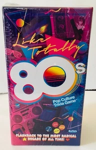 "Like Totally '80's Pop Culture Trivia Game -1980's Party Board Game Nuovo con scatola" - Foto 1 di 4
