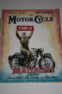 The Motor Cycle 15 November 1956 London Show Report - Picture 1 of 6