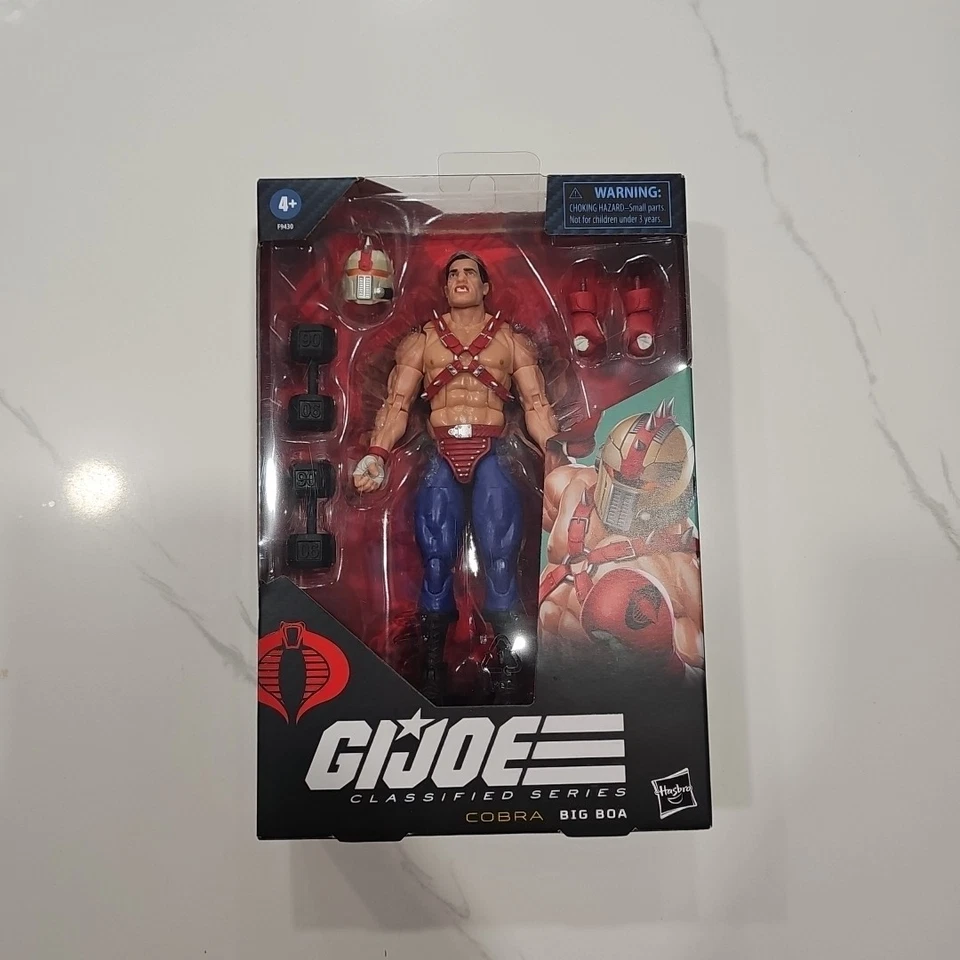 Novo na caixa G.I. Boneco de ação Joe Classified Series Big Boa 6 polegadas Cobra #114 Hasbro - Imagem 1 de 2