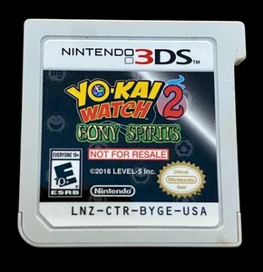 Yokai Watch 2 Bony Spirits Nintendo 3DS Nur Spiel Demo Eigentum von Nintendo - Bild 1 von 2
