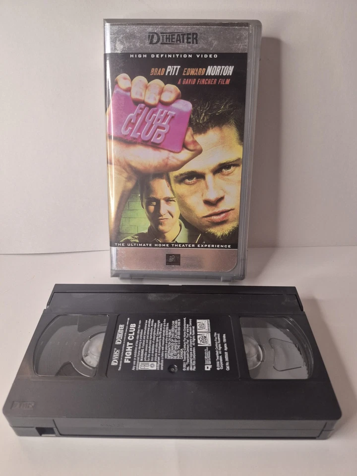 Fight Club (D-VHS D-Theater) High Definition 1080i Video Tape  - Image 1 of 4