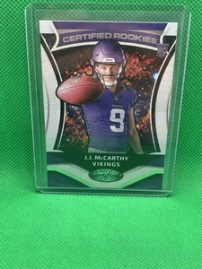 2024 Panini Certificato - Esordienti Certificati J.J. McCarthy #1 (RC) - Foto 1 di 2