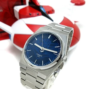 Tissot PRX UFO Robo Grendizer Automatic Men's Watch Blue T137.407.11.041.02 Box - Picture 1 of 9