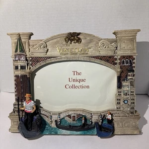 3D Picture Frame The Venetian Resort Hotel Casino Las Vegas Decor Gondola Ride - Picture 1 of 22