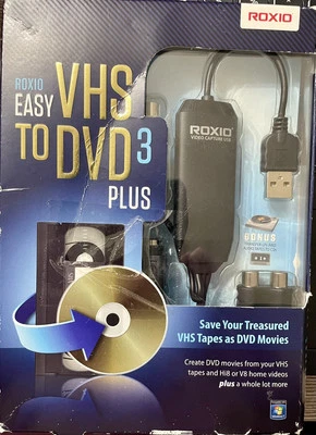 Roxio Easy VHS to DVD 3 Plus Converter - 251000 - New - Image 1 of 4