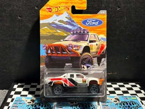 1/64 HOT WHEELS FORD TRUCK SERIES PICKUP SANDBLASTER 6/8 WHITE - Picture 1 of 2