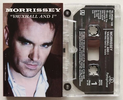 MORRISSEY - VAUXHALL AND I (PARLOPHONE TCPCSD148) 1993 UK CASSETTE THE SMITHS - Image 1 of 3