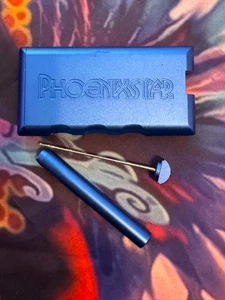 Phoenix Star Aluminum Dugout Set – Blue 3-Piece with One Hitter & Poker Tool | - Picture 1 of 4