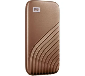WD My Passport Portable External SSD - 500 GB, Gold - Afbeelding 1 van 5