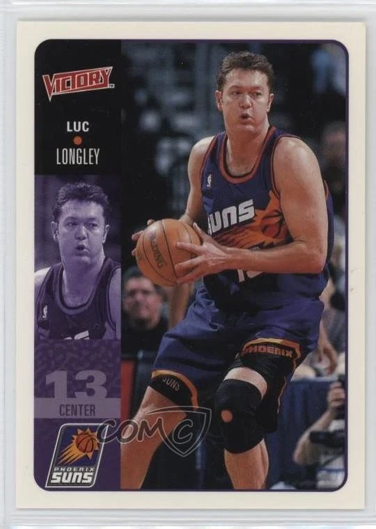 2000-01 Upper Deck Victory Luc Longley #167 - Image 1 of 2