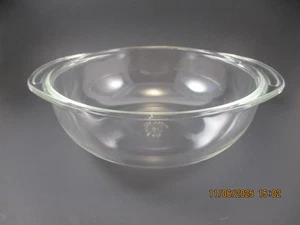Pyrex Klar Runde Backform/Schüssel 1-1/2 QT #023 Hergestellt in den USA, - Bild 1 von 7