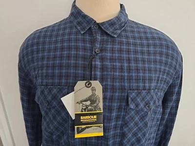 BARBOUR INTERNATIONAL Made In Portugal NEW MEN'S 100% LINEN CASUAL SHIRT SIZE XL - Image 1 of 4