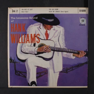 HANK WILLIAMS: the lonesome sound of, vol. 2 MGM 7" EP 45 RPM - Picture 1 of 4