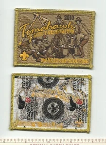 SCOUT BSA 2010 TOMAHAWK RESERVATION CAMP PATCH SPECIAL 100TH ANNIVERSARY NSC MN - Foto 1 di 1