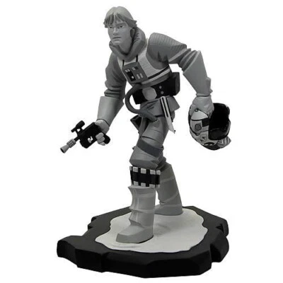 GENTLE GIANT STAR WARS ANIMATED B&W LUKE SKYWALKER X-WING PILOT 1/9 STATUE PROMO - Image 1 of 4
