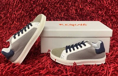 Zapatillas Niño REQINS de Piel Talla 32 Gris Nuevo - Imagen 1 de 4