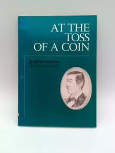 At The Toss Of A Coin by Jean Lang (Paperback, 1987) 1st Ed Signed WA Author - Picture 1 of 6