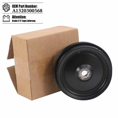 Polea amortiguador de vibraciones para Smart Fortwo 451 MHD 1320300268 2007-2024 - Imagen 1 de 4