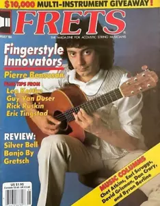 Frets Magazine May 1986 Fingerstyle Innovators Pierre Bensusan Leo Kottke & More - Picture 1 of 1