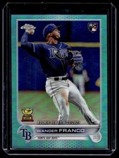 2022 Topps Chrome Update Aqua Wander Franco RC 8/250 Tampa Bay Rays #USC200