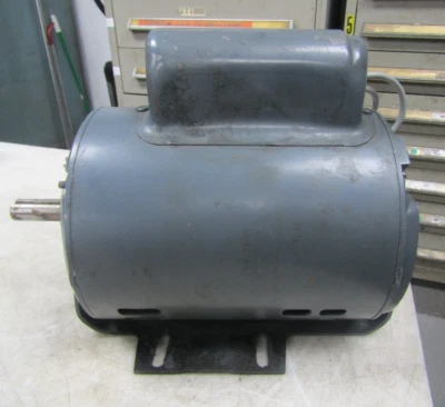 💥GE GENERAL ELECTRIC 1 HP ELECTRIC AC MOTOR 115/230V 1725 RPM 1Ø SF 1.15 56 FR - Image 1 of 4