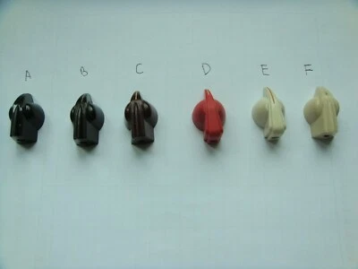 Various Color Vintage Radio Pointer Bakelite Chicken Head Knob - Free Shipping - Image 1 of 4