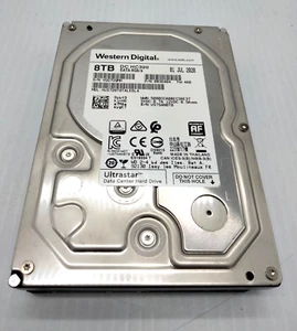 Western Digital DC HC320 Ultrastar 8 TB 7200 rpm SATA HD, HUS728T8TALE6L4, 0B36404 - Imagen 1 de 4