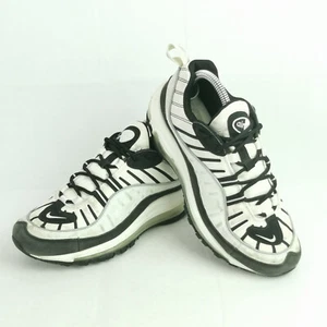 Nike Air Max 98 White Black Sail Trainers Womens Size 5 UK 38.5 EUR - Picture 1 of 10