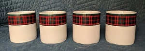Furio Christmas Plaid Coffee Tartan Mugs C Handle Contemporary Casual 4 - Picture 1 of 16