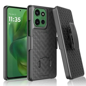 For Motorola Moto G Power 5G 2025 2024 Case w/Belt Clip Holster Shockproof Cover - Picture 1 of 11