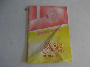 PEUGEOT ZENITH MANUAL GENUINE MANUAL - Picture 1 of 1
