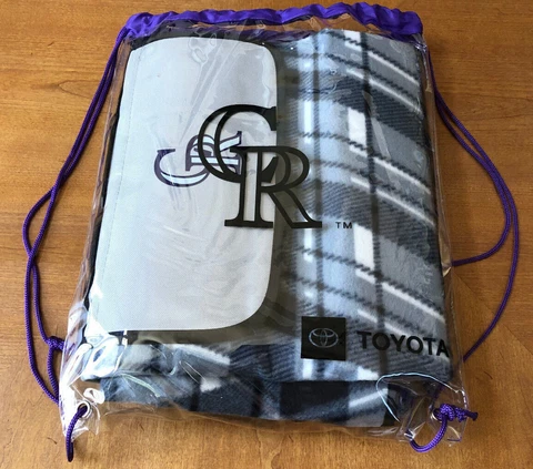 PBFES Colorado ROCKIES SGA Picnic Blanket NEW Cover