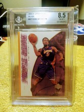 KOBE BRYANT 2000 UPPER DECK #437 UD EXCLUSIVES SILVER 49/100 BGS 8.5  LAKERS  