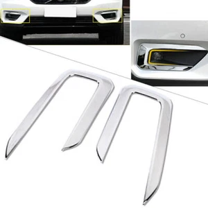 2x Chrom Nebelscheinwerfer Abdeckung Blende Rahmen Trim Für Volvo XC40 2019-2020 - Zdjęcie 1 z 5