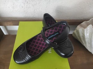 Hush Puppies Buttonburst JNR Leather Shoes Size UK 13 EUR 32 20.5cm USA 13.5 - Picture 1 of 6