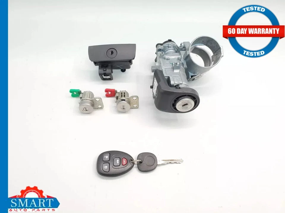 Juego de guanteras Saturn Sky Pontiac Solsticio llave de encendido cerradura de puerta manual 06-09 Foto 1 de 4