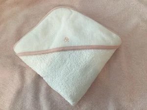 Asciugamano neonato con cappuccio Ralph Lauren Layette nuovo con etichetta - Foto 1 di 6