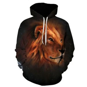 New Fashion 3D Men Women's Unisex Hoodie Sweater Sweatshirt Jacket Graphic Tops - Picture 1 of 3