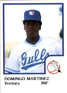 1986 Ventura Gulls ProCards 13 Domingo Martinez Dominican Republic Baseball Card