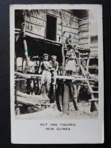 No.22L NEW GUINEA HUT AND FIGURES Peeps Into Many Lands - Cavanders Ltd 1928 - Bild 1 von 1