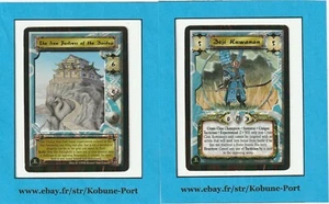 Doji Kuwanan + Iron Fortress of the Daidoji HE Fixed Cards L5R CCG Five Rings - Picture 1 of 1