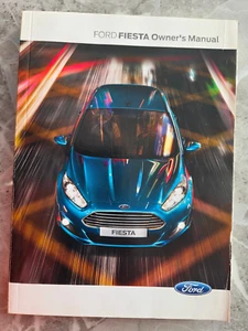 FORD FIESTA HANDBOOK / OWNERS MANUAL 2013 2017 / 288 PAGES - Picture 1 of 2