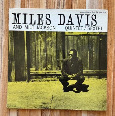 Miles Davis And Milt Jackson Quintet/Sextet Prestige PRLP 7034 RVG NJ - Image 1 of 4