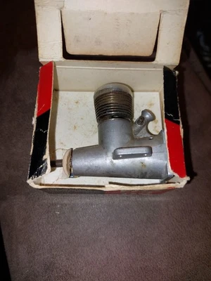 Motor de avión modelo Fox 09 vintage en caja original con instrucciones/piezas Foto 1 de 4